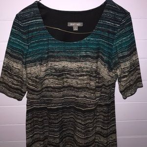 Roz & Ali multi colored dress